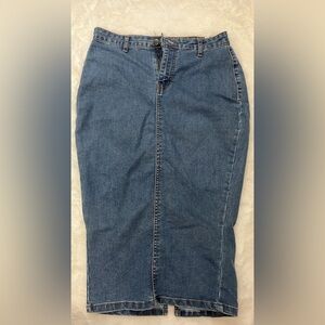 PrettyLittleThing Light Blue Denim Skirt